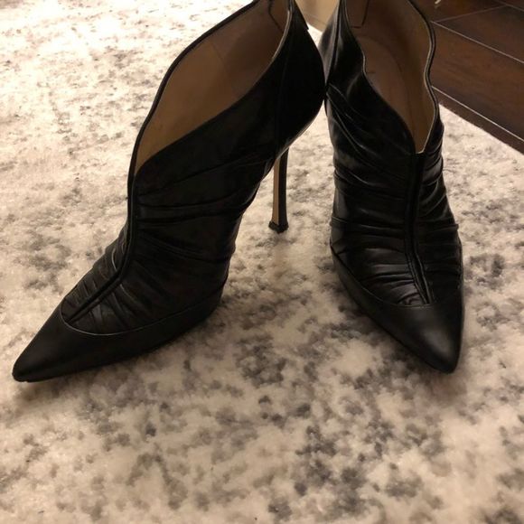 Jimmy Choo Kid Leather Booties - Picture 7 of 9